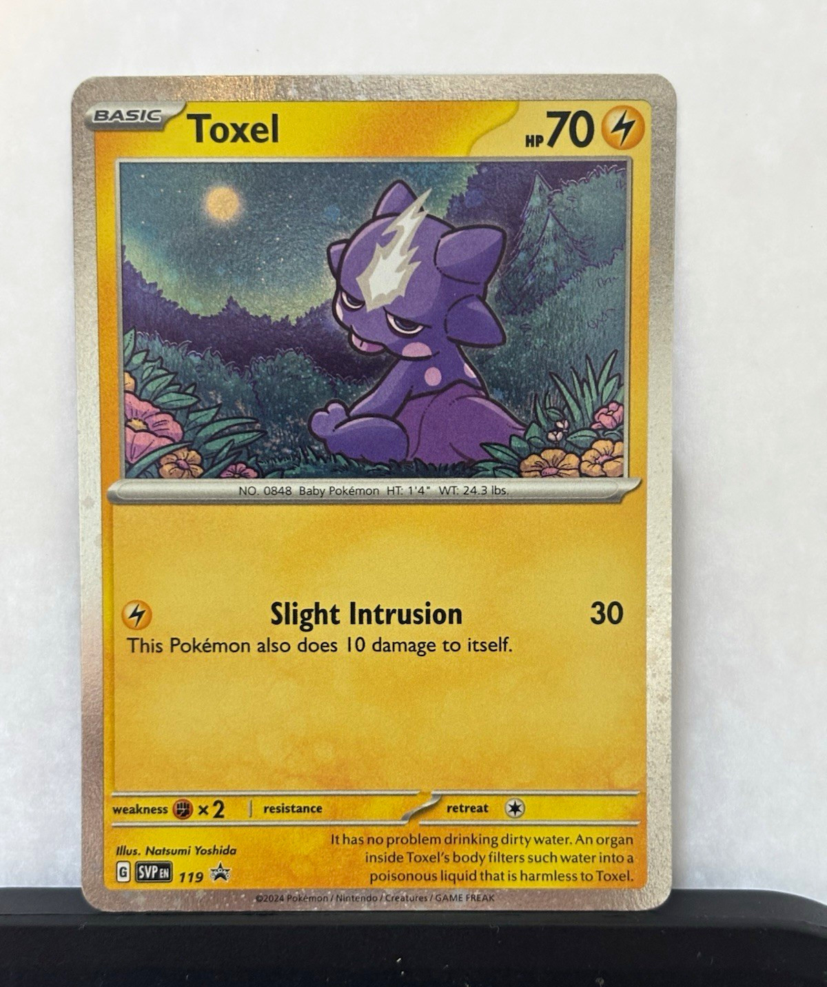 Pokemon TCG Toxel 071/198 SV01 Scarlatto e Viola Set Base 70 HP Comune Regolare