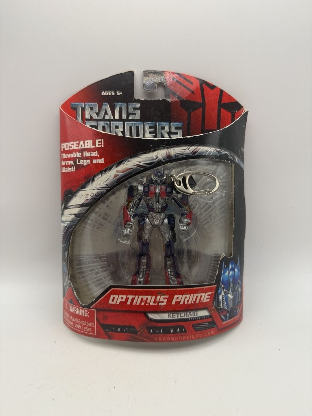 Portachiavi Basic Fun Transformers Optimus Prime posabile 2007