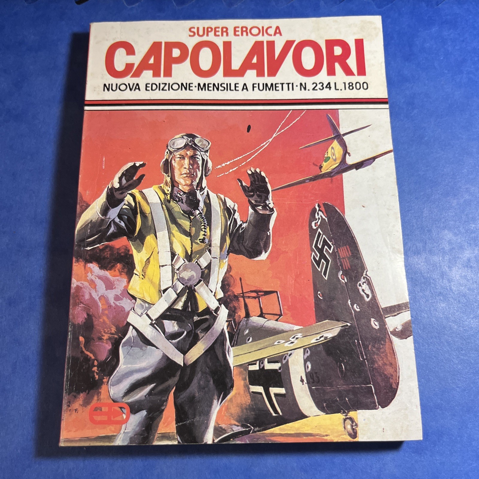 FUMETTO LIBRO SUPER EROICA CAPOLAVORI DARGAUD DARDO EDITORE -1989 N.234