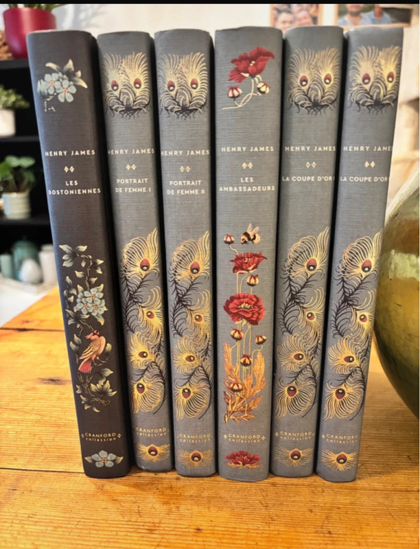 Lot de 6 Romans de Henry James collection Roman éternel
