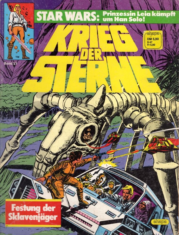Guerra delle Stelle 21 (Z1-2/2), Ehapa