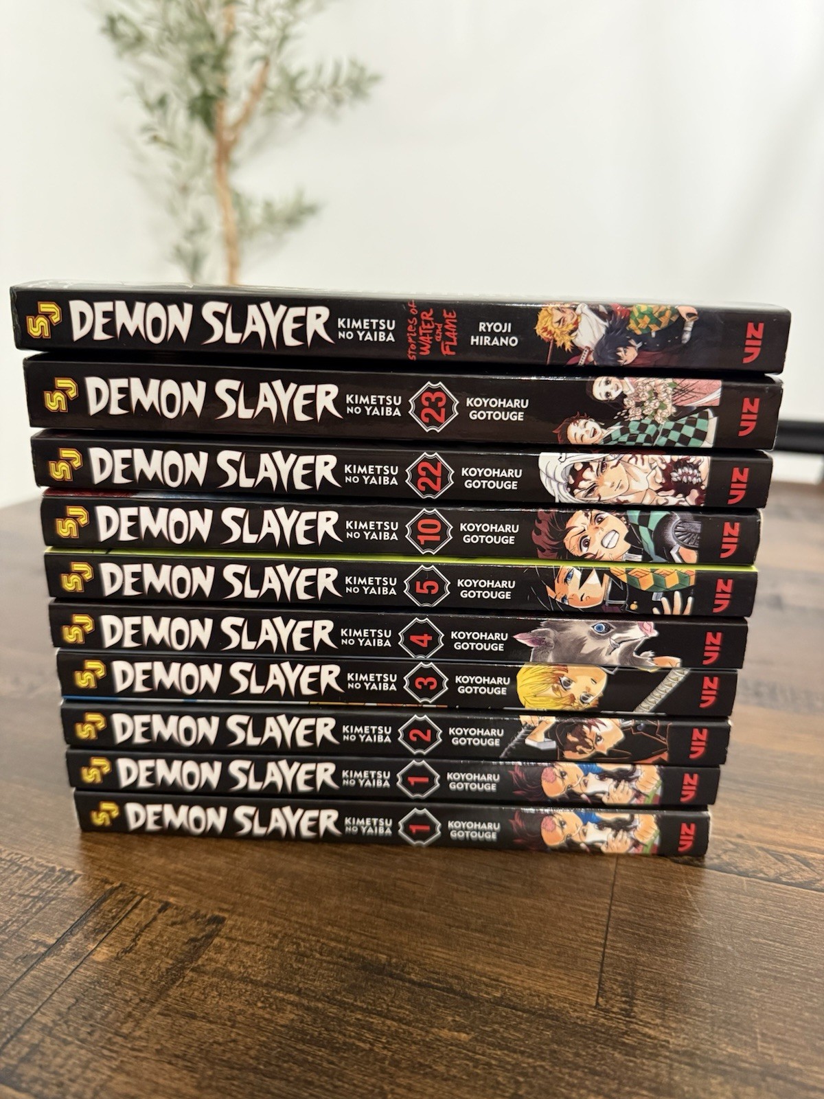 Demon Slayer Books Paperback Manga Lotto Di 10 Viz Ottime Condizioni LEGGI ALTRO