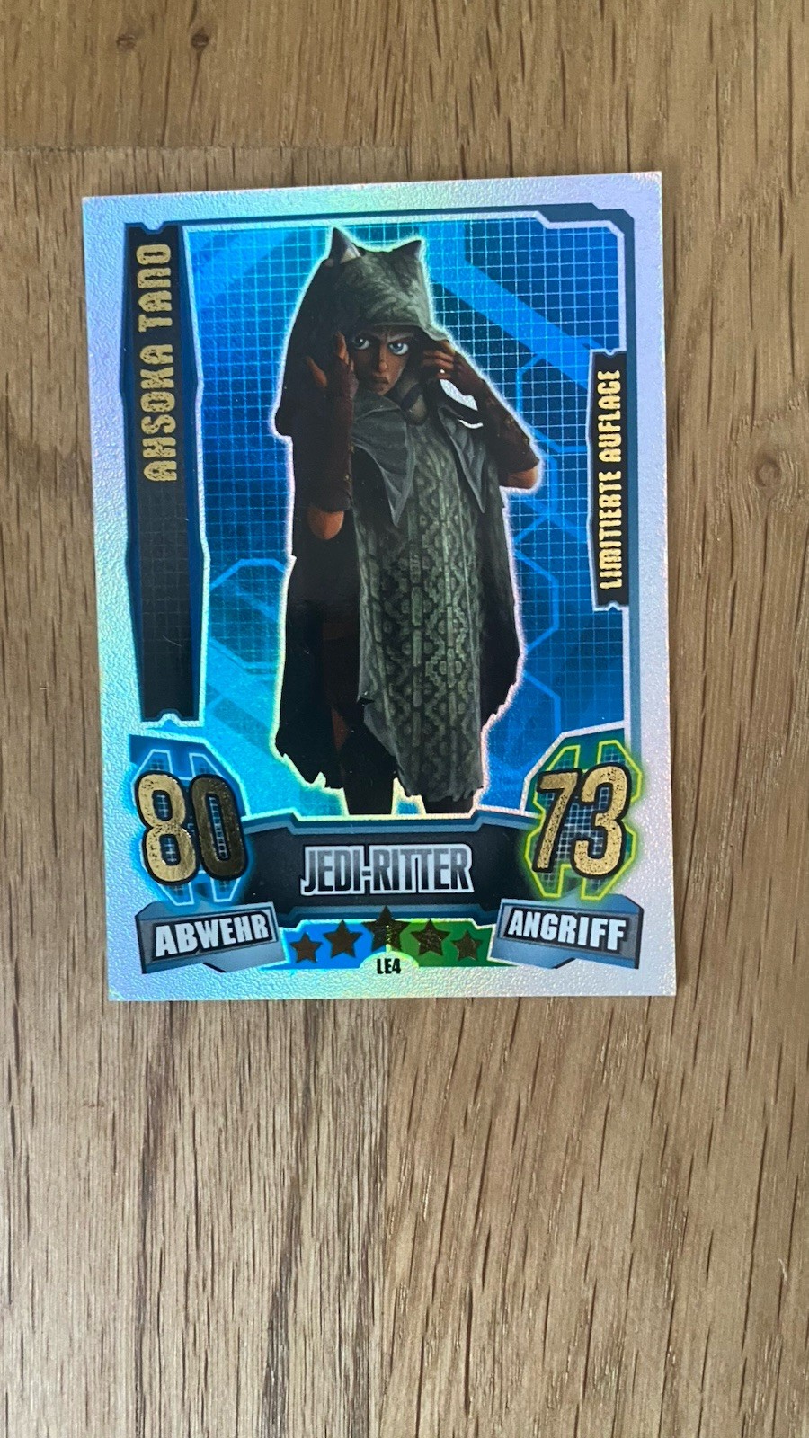 Star Wars Force Attax Serie 4 - LE4 - AHSOKA TANO - Edizione Limitata
