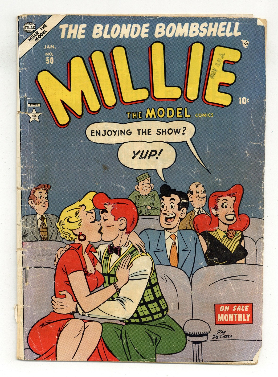 Millie the Model #50 PR 0.5 1954