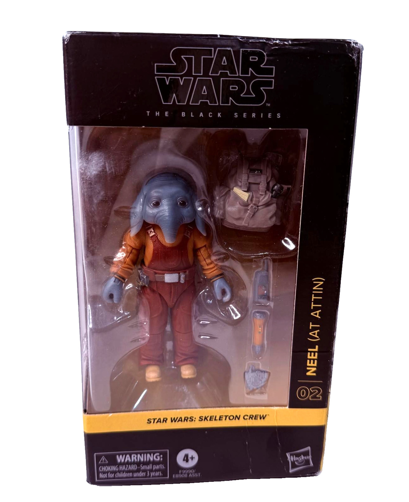Star Wars The Black Series Modellino Neel (At Attin) 6" - Lievi danni alla scatola