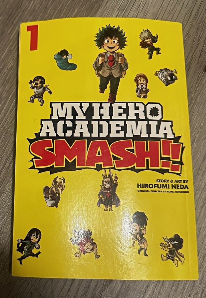 VIZ Media My Hero Academia Smash!! #1 Manga Softcover (inglese) Hirofumi Neda