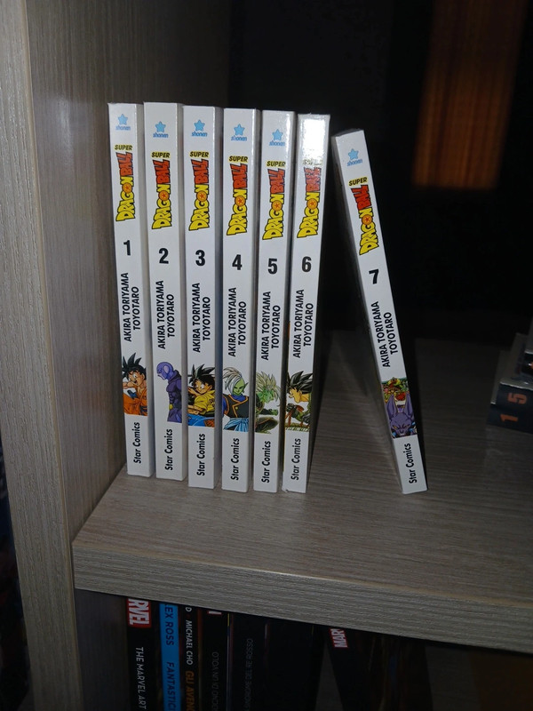 Dragon Ball Super volume 1 a 7