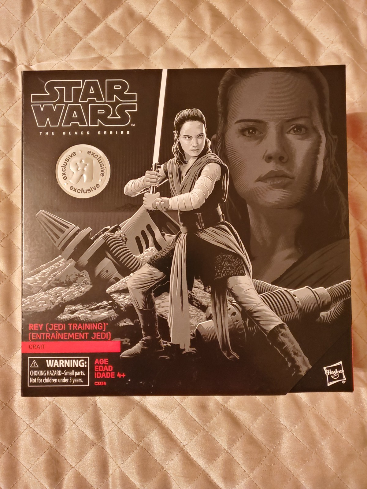 Star Wars The Black Series Rey (Jedi Training) Crait