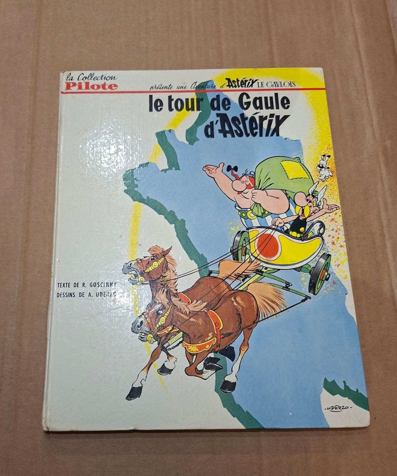 LE TOUR DE GAULE D'ASTERIX _ GOSCINNY - UDERZO / EO PILOTE 1965 TBE !