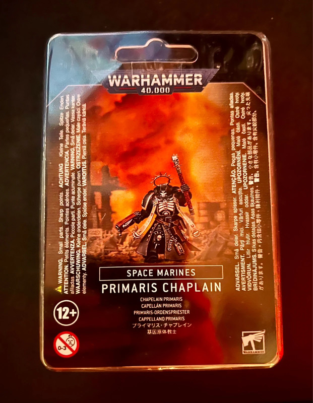 Warhammer Spaces marines primaris chaplain neuf