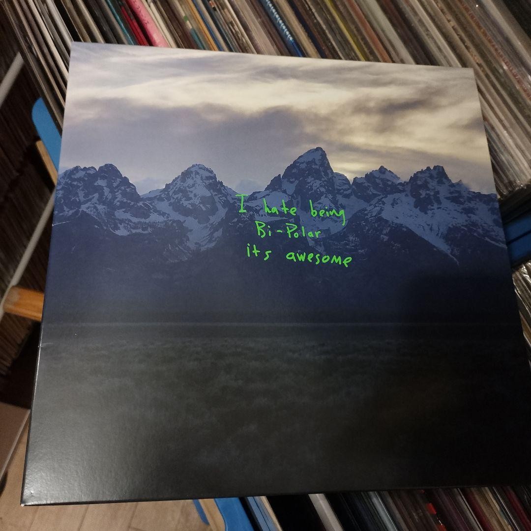 Kanye West ye Analog Record LP Album, Black Vinyl, 2018 Pressing, New?
