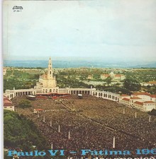Paulo VI Fatima 1967 LP GATEFOLD 33 U/min Vinyl Alvorada Near Mint