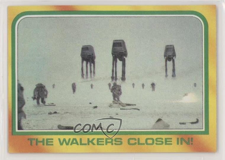 1980 Topps Star Wars: L'impero colpisce ancora i camminatori vicini! #311 0f6