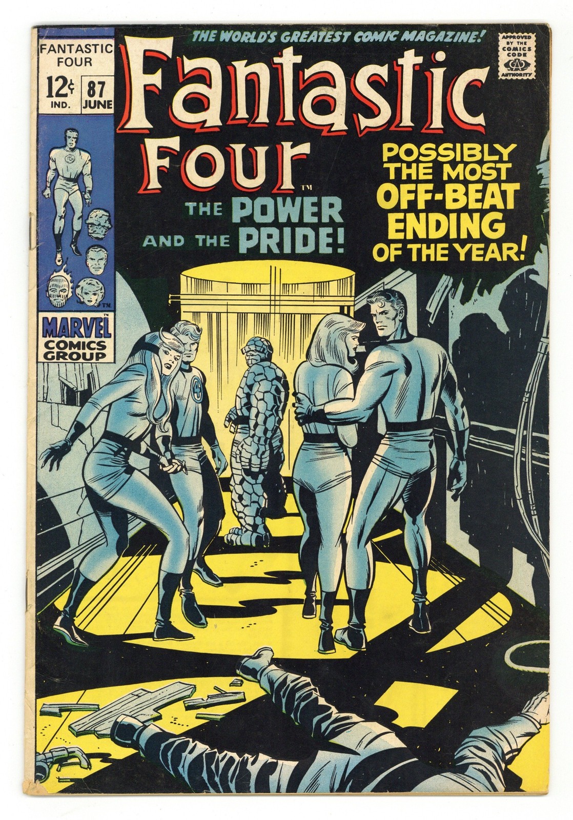 Fantastici Quattro #87 VG+ 4.5 1969