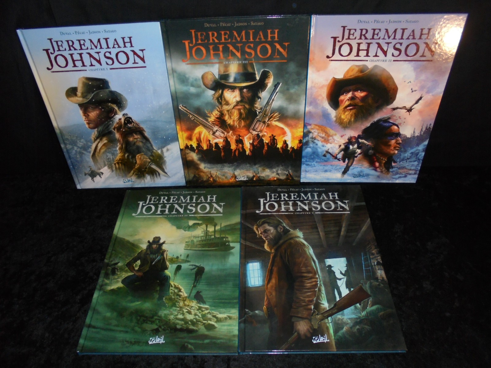 Duval / Pécau : Cycle Jeremiah Johnson 1 à 5 Editions Soleil