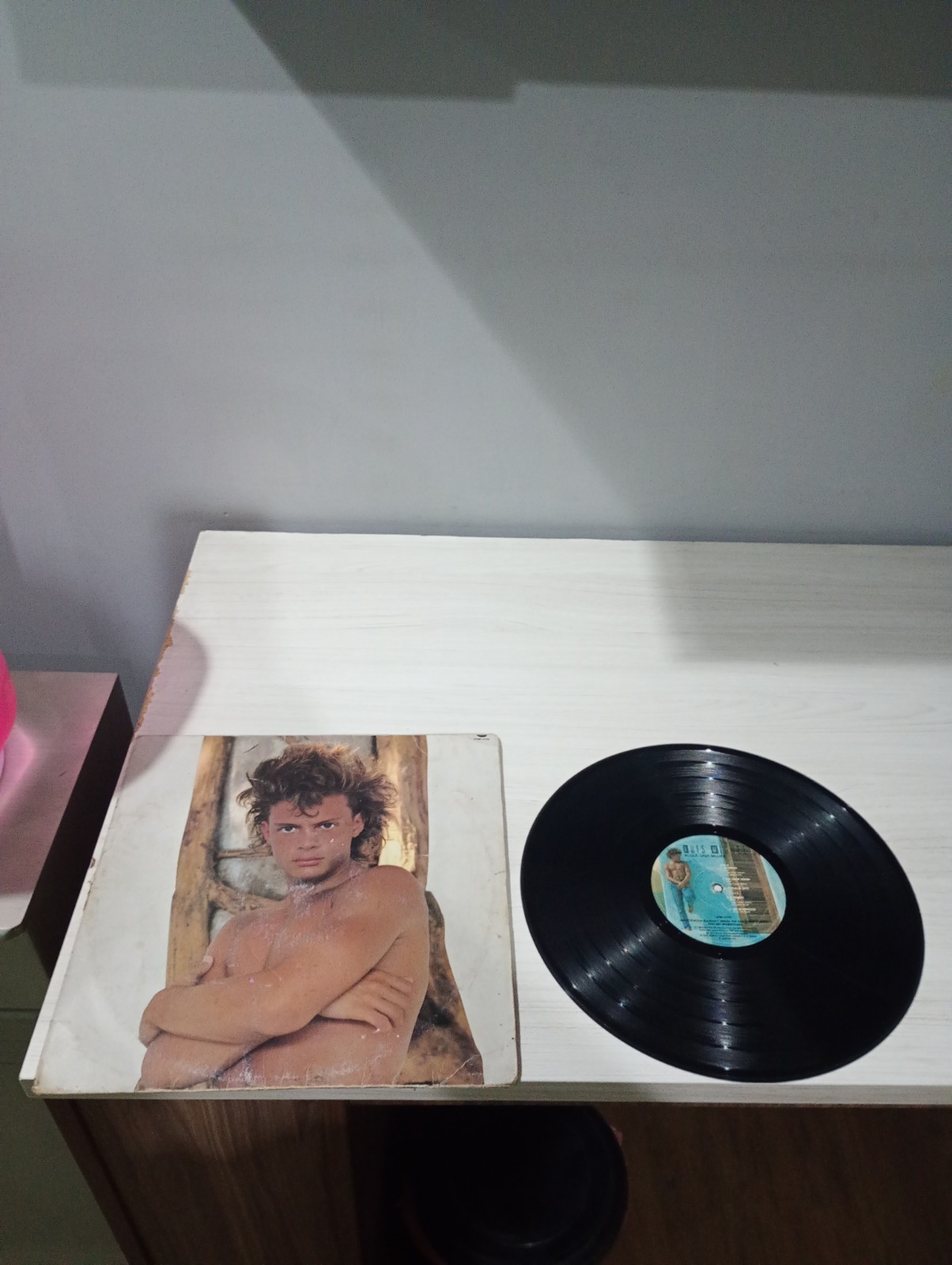 LP VINYL LUIS MIGUEL.- BUSCA UNA MUJER ( POOR CONDITION )