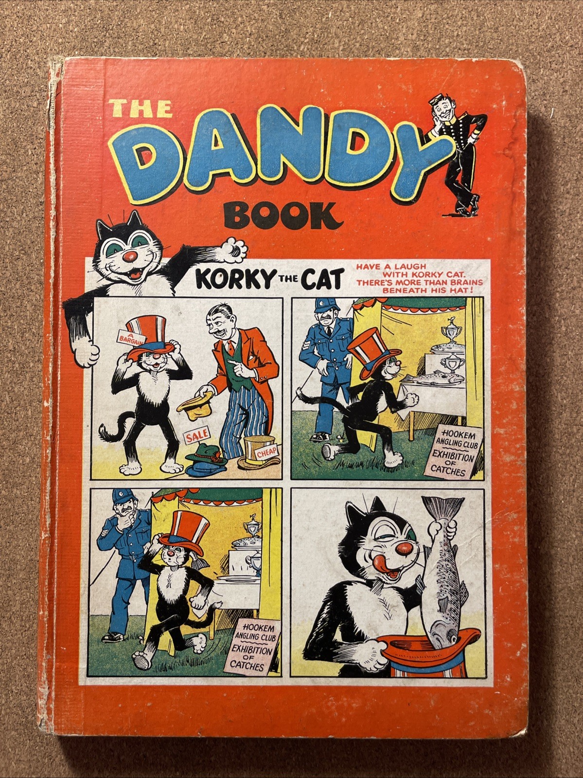 The Dandy Book 1954, Good, Unclipped, Pencil Inscription - No Pen Writing