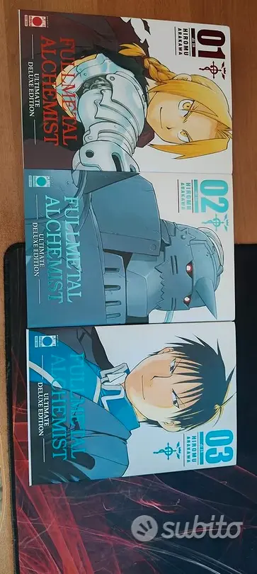 Fullmetal Alchemist manga Arakawa vol 1-6