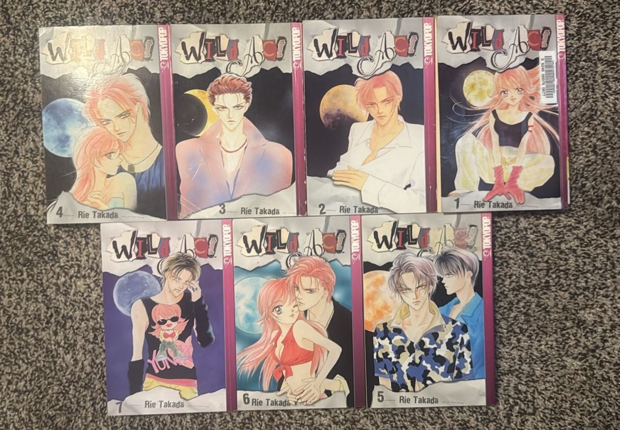Wild Act Manga Volumi 1-7 Set di Rie Takada