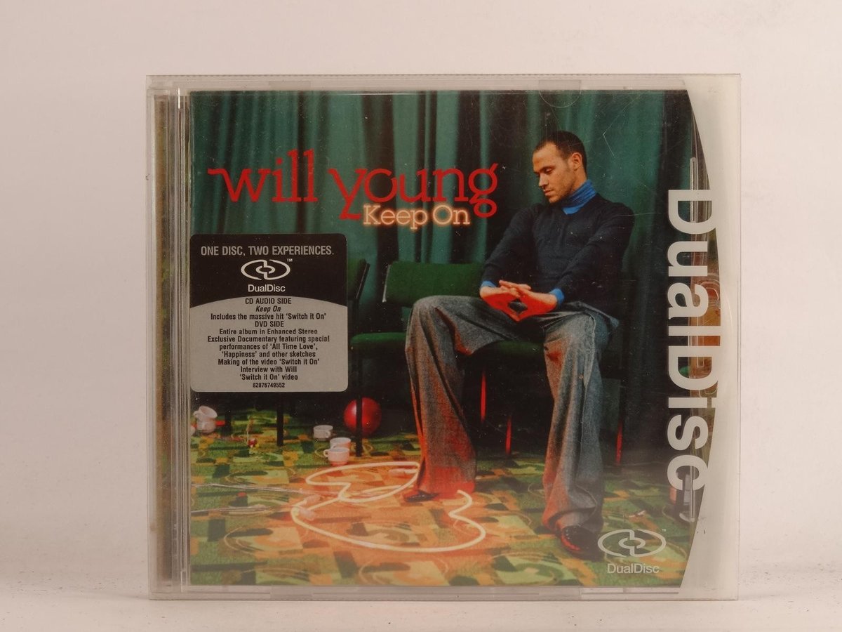 WILL YOUNG KEEP ON (513) 12 Track CD Album plus Picture Sleeve RONAGOLD