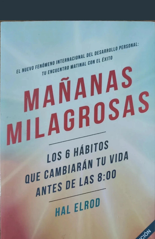 Libro  mañanas milagrosas