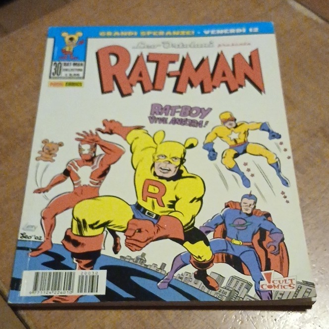 Cult Comics Rat-Man N 30 Prima edizione 2002 Leo Ortolani Numero singolo B/N