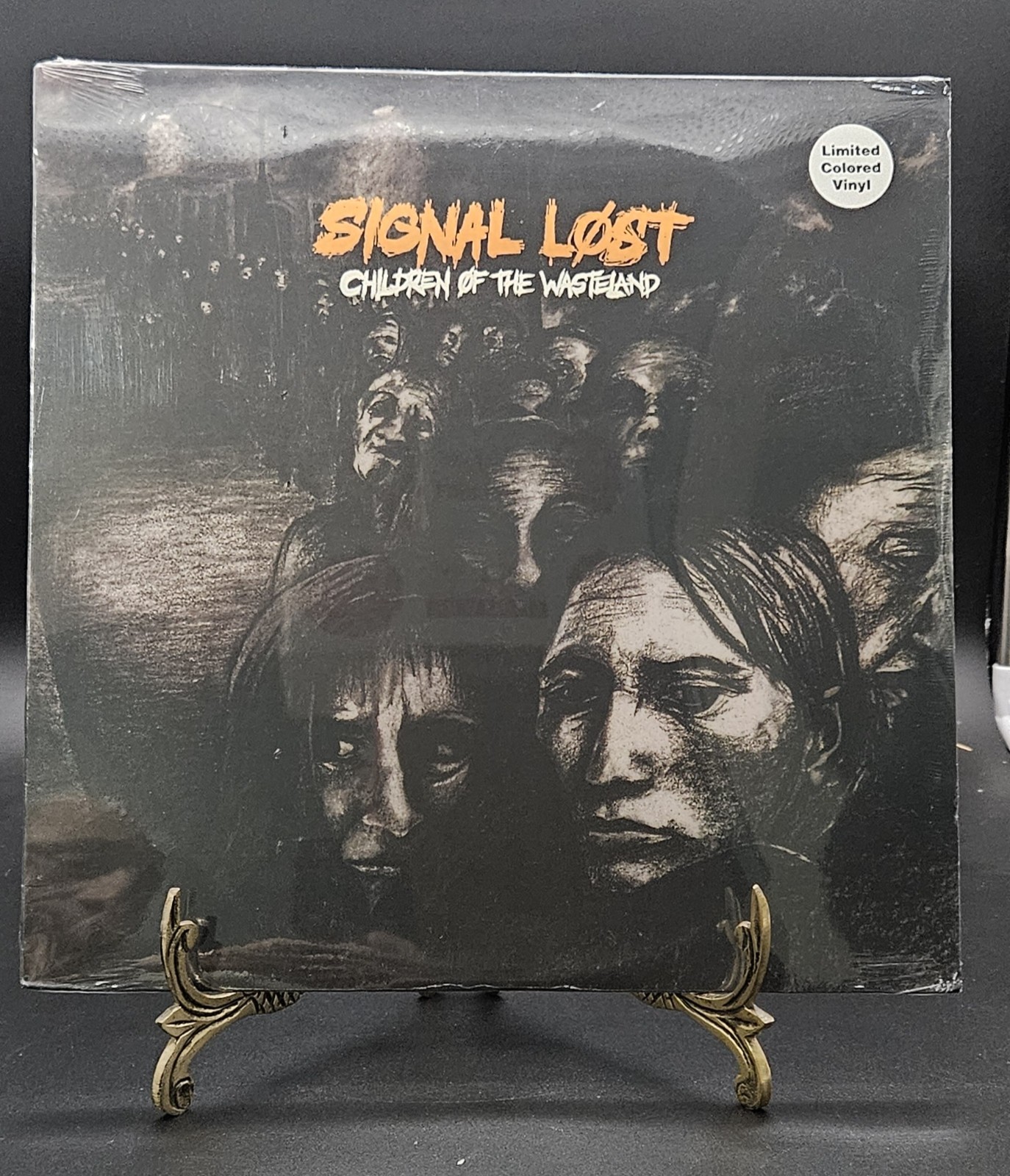 SIGNAL LOST Children Of The Wasteland LP PUNK ROCK Hardcore WHITE VINYL Poster