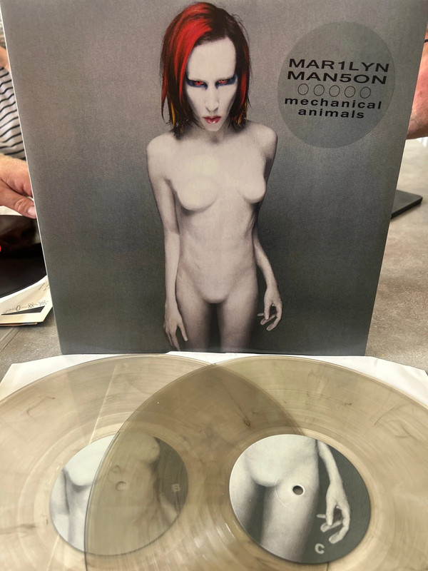 Marilyn manson mechanical animals disque vinyle