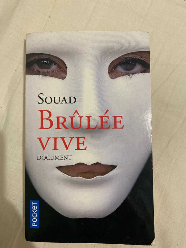 brulée vive Livre