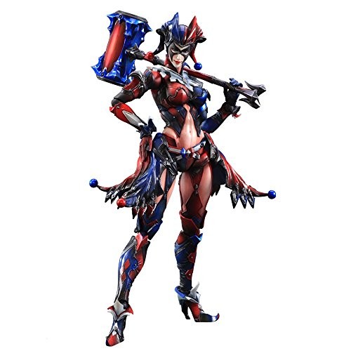 Square Enix DC Comics Variant Play Arts - Kai - "Harley Quinn" usato completo