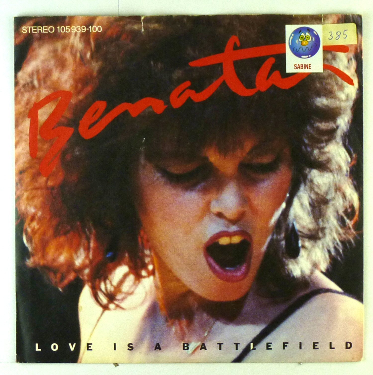 7" Singolo - Benatar - Love Is A Battlefield - S1966 - Lavato E Pulito