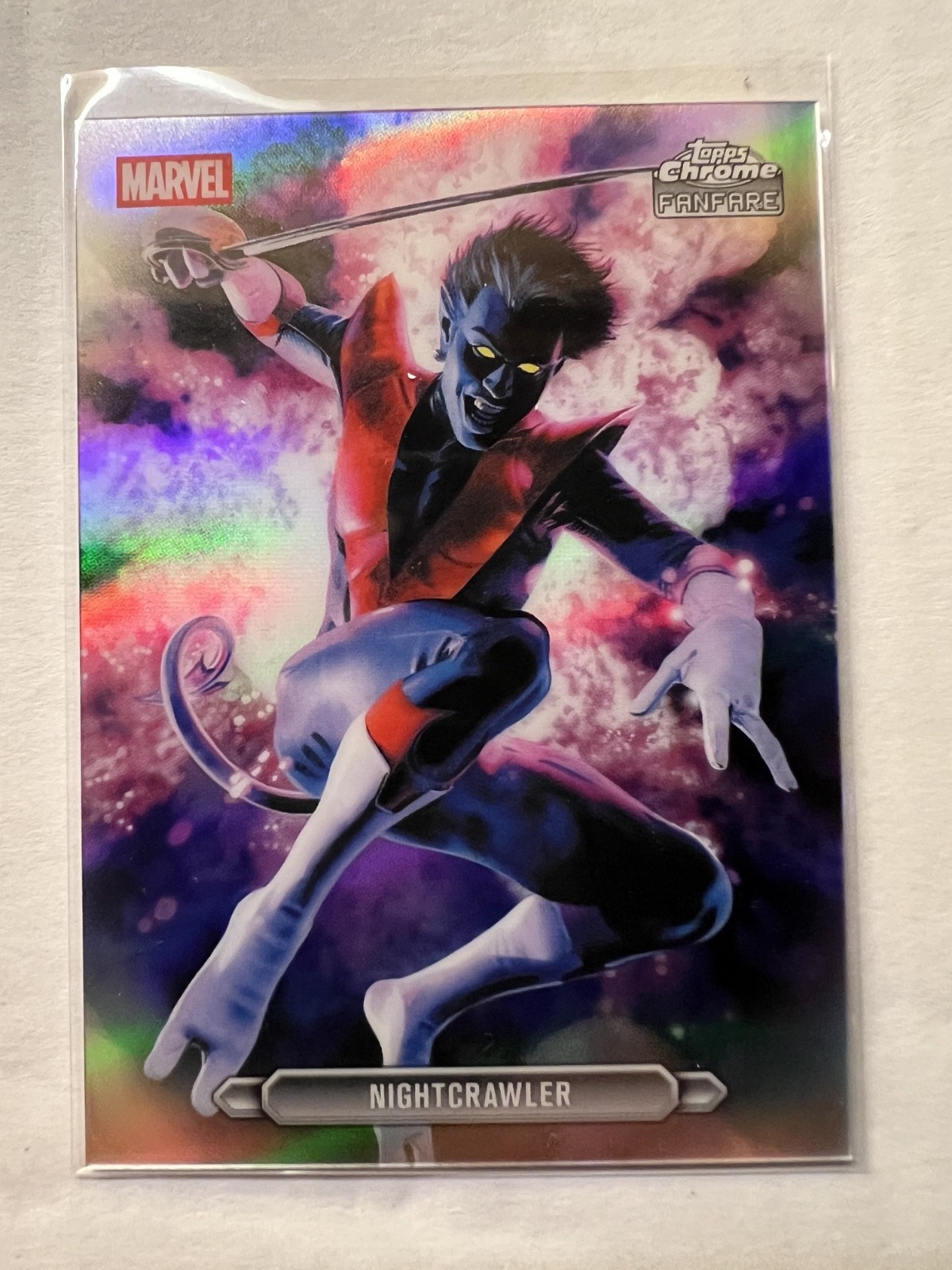 2026 Topps Chrome Marvel Comics Nightcrawler Fanfara #FF-32