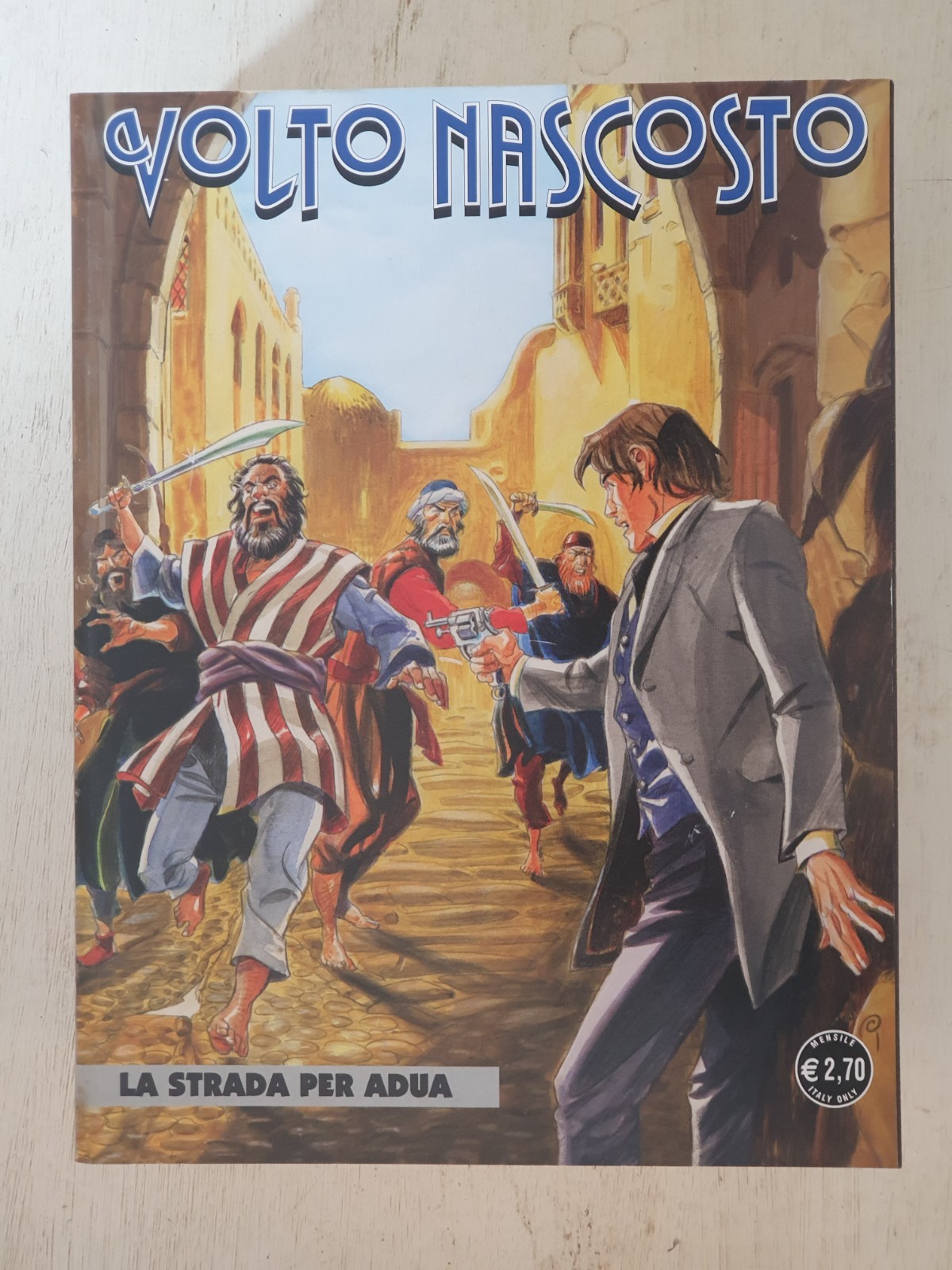 Fumetto Volto Nascosto N. 8 La Strada per Adua Bonelli 2008