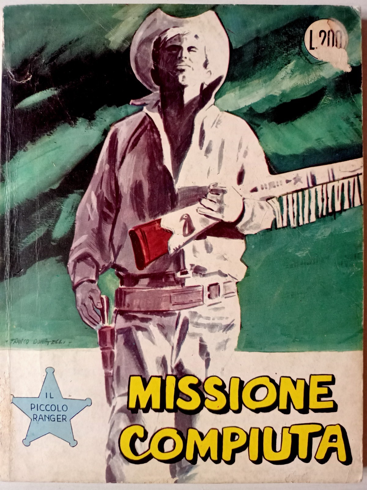 IL PICCOLO RANGER COLL.COW BOY N°25 DEL 1965- H