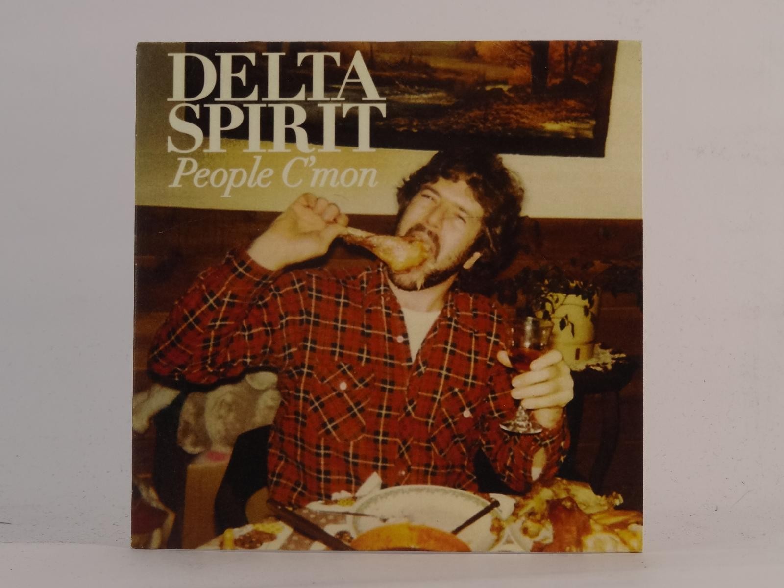 DELTA SPIRIT PEOPLE C'MON (E58) 2 Track Promo CD Single plus Card Sleeve DECCA