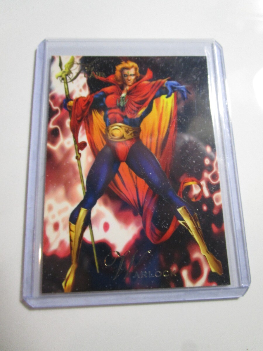 1994 Flair Marvel Annual Trading Card #26 Warlock