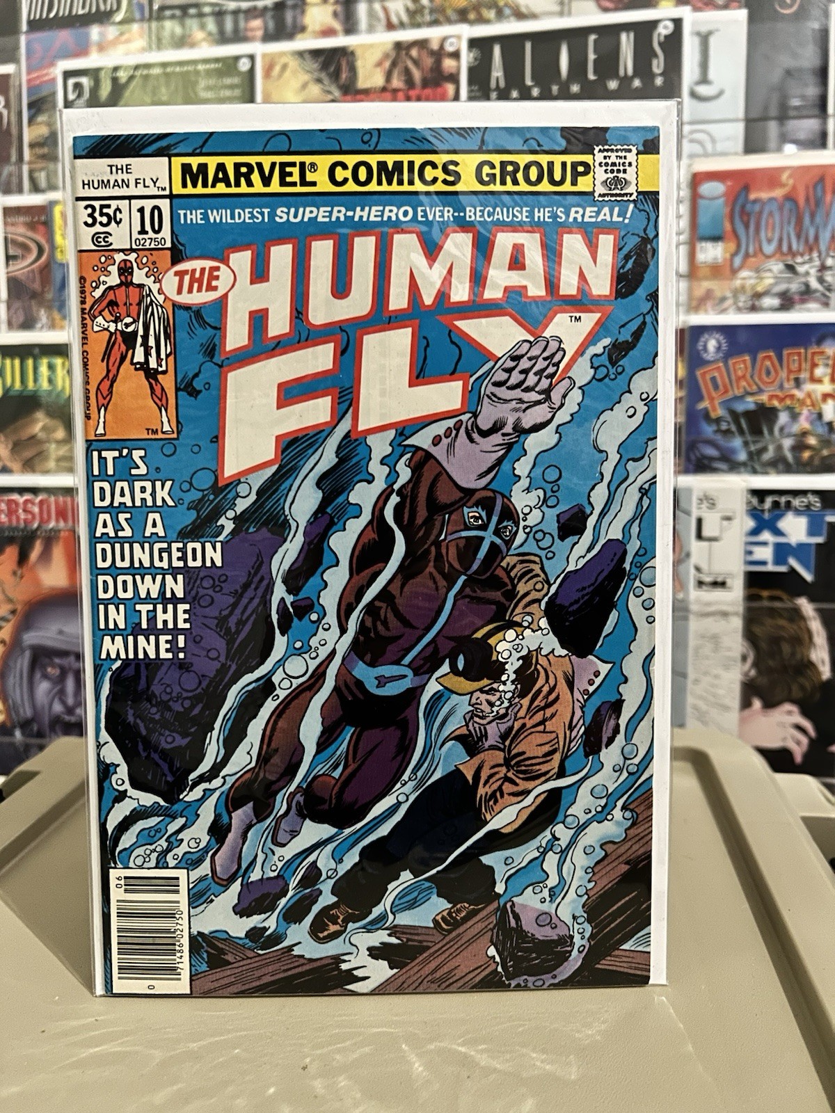 The Human Fly #10 1978 - Bronze Age - fumetto Marvel Comics da collezione VF/NM
