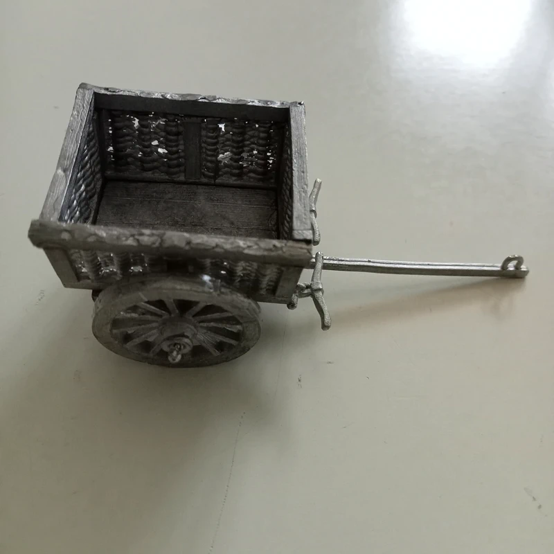 wargame diorama chariot à 2 roues 28 mm