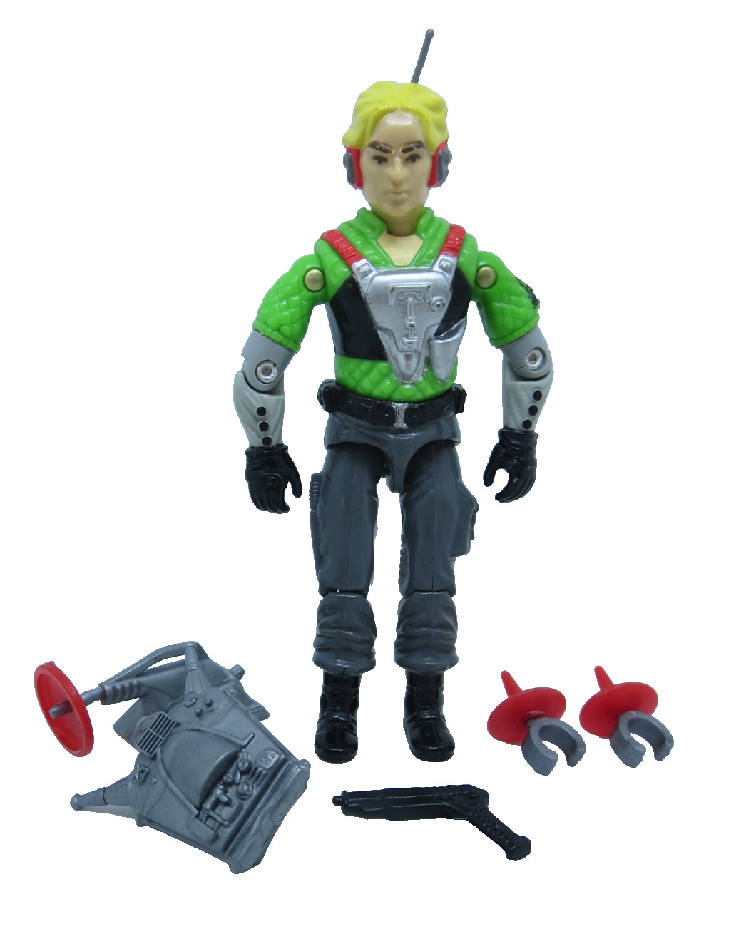Psyche Out Completo C8.5 1987 Vintage GI JOE DC