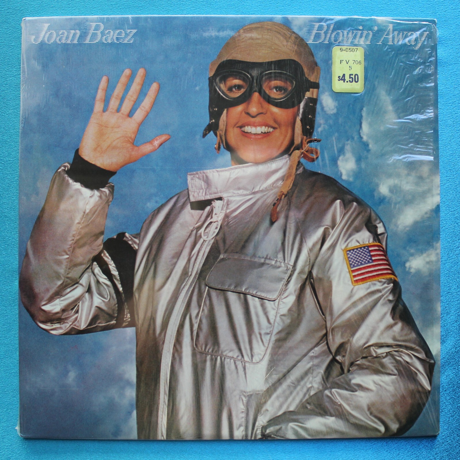 Joan Baez-Blowin' Away-1977 Folk Rock In Shrink NM-/NM-