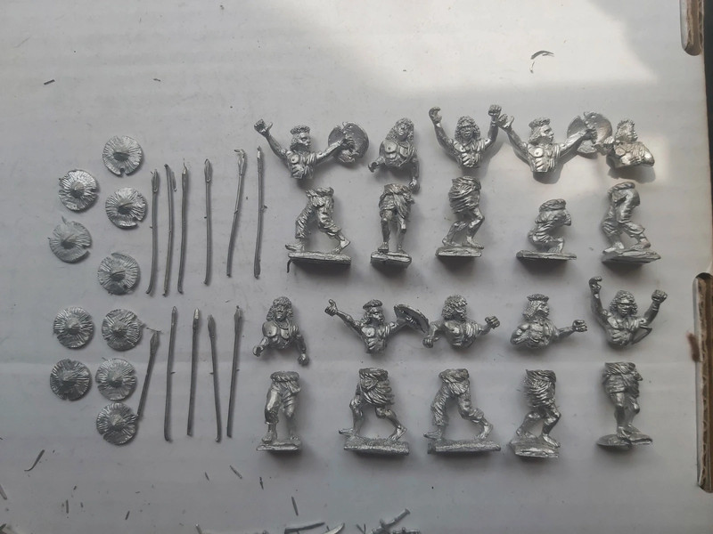 (517) figurines en plomb 28mm
