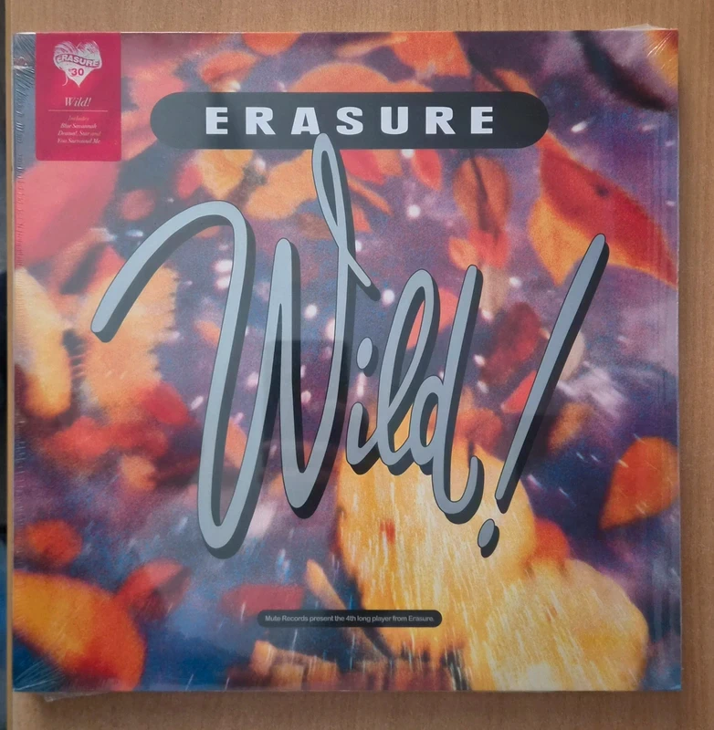 Erasure – Wild! 30th Anniversary Limited Edition – Vinyle 180g – Neuf
