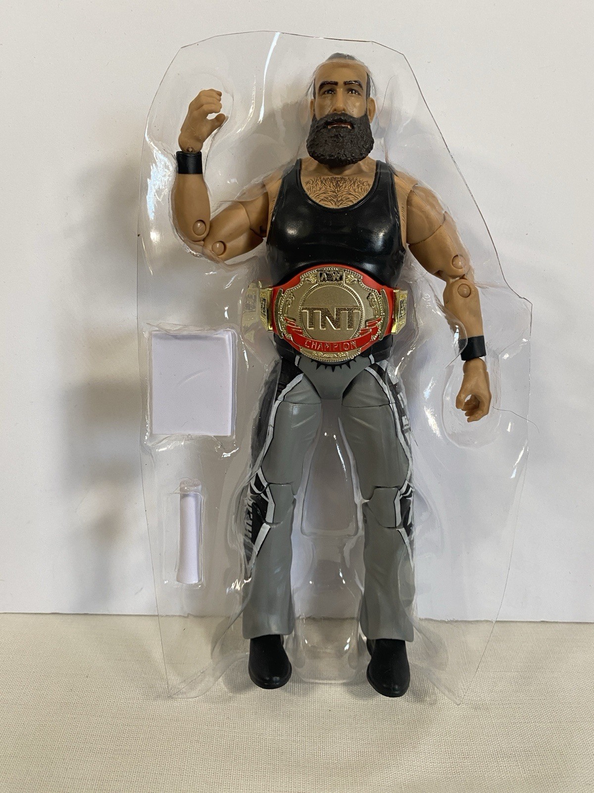 Modellino Mr. Brodie Lee AEW serie 3 Jazwares ordine oscuro senza pari