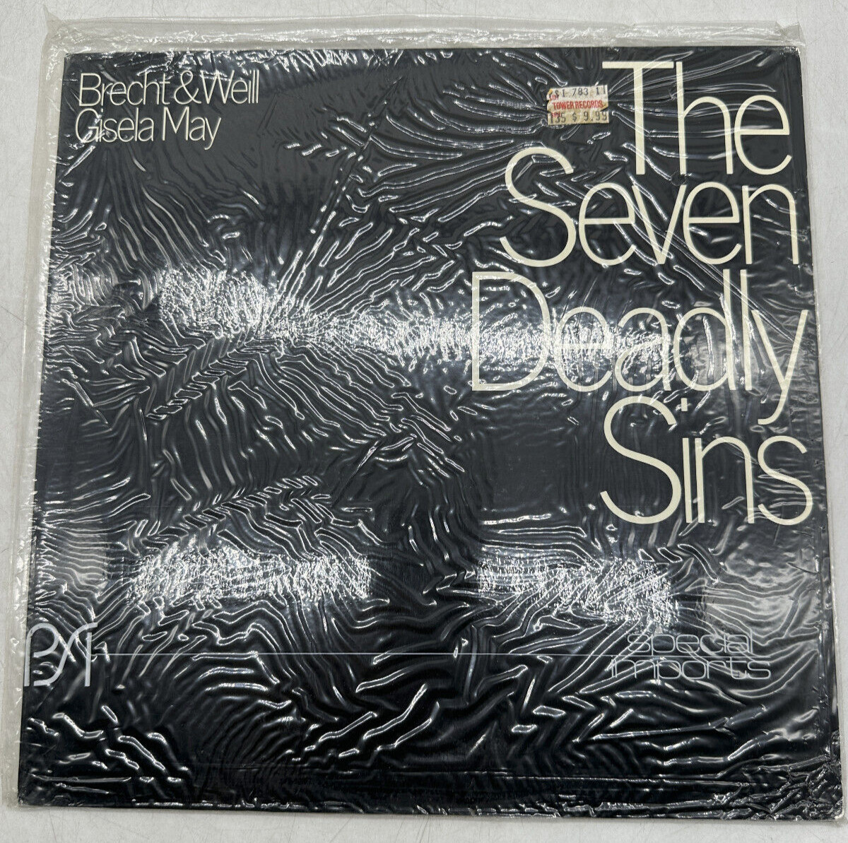 Brecht & Weill Gisela May The Seven Deadly Sins Deutsche Grammophon 139 308 NEW