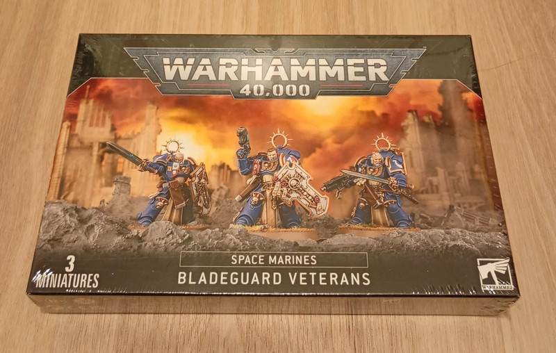 warhammer 40000 - space marines - bladeguard veterans