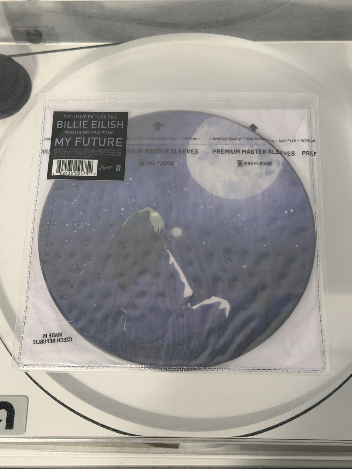 Billie Eilish - My Future 7 inch Picture Disc Vinyl