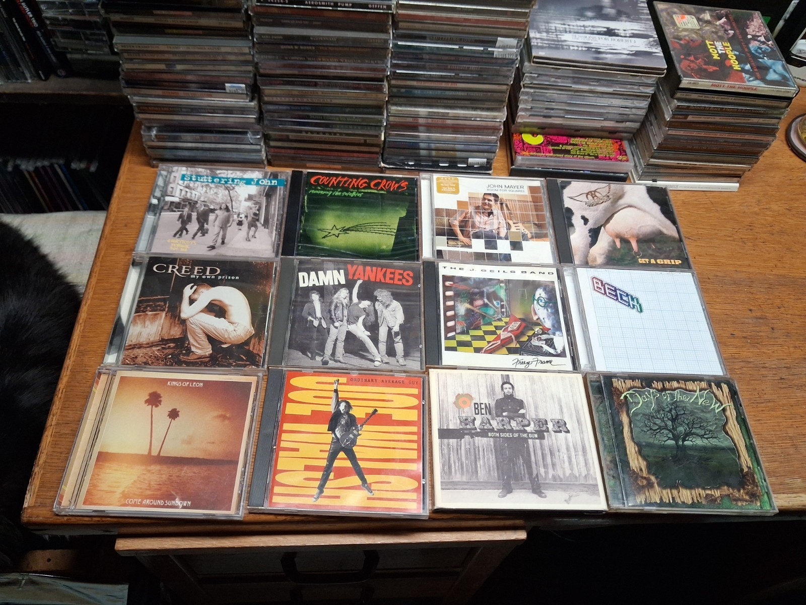metal/alt rock cd lot/12 ben harper,kings of leon,joe walsh,days of new,j geils,