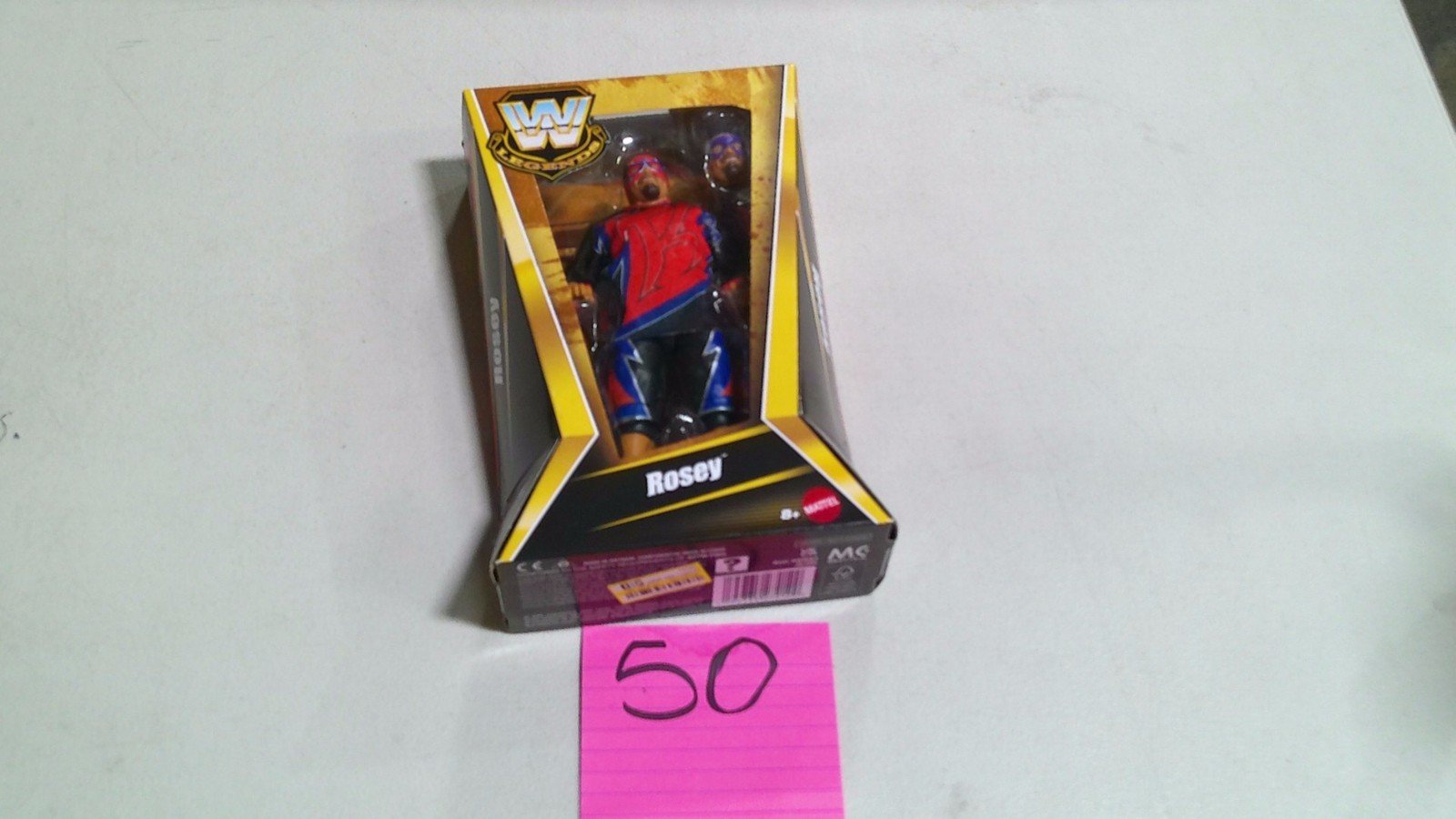 Mattel WWE Rosey Action Figure 6in Elite Series 26 Giocattolo in Scatola Multicolore Usato