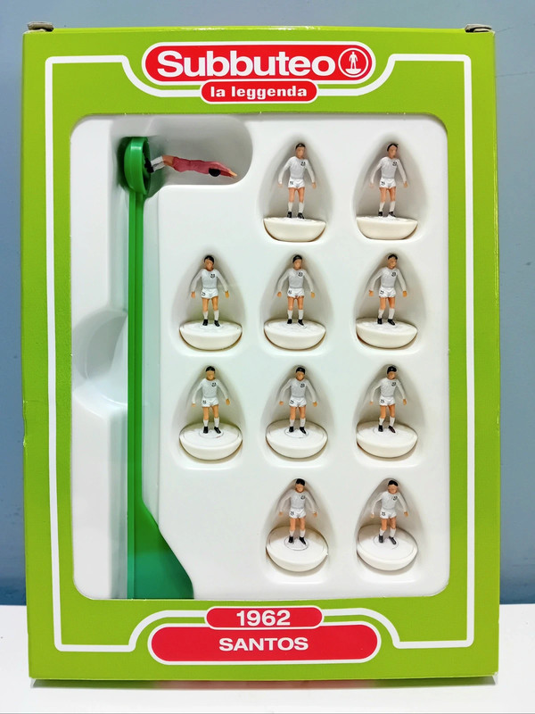Subbuteo La Leggenda Squadra Santos 1962 Nuova