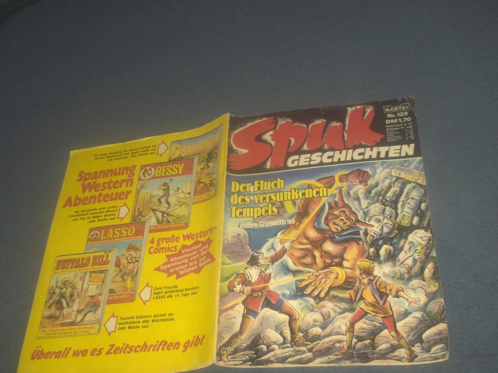 STORIE DI SPUK FUMETTO QUADERNO VOLUME N.120